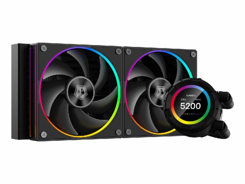 ID-COOLING SL240 SPACE w/ LCD Display AIO CPU Water Cooling