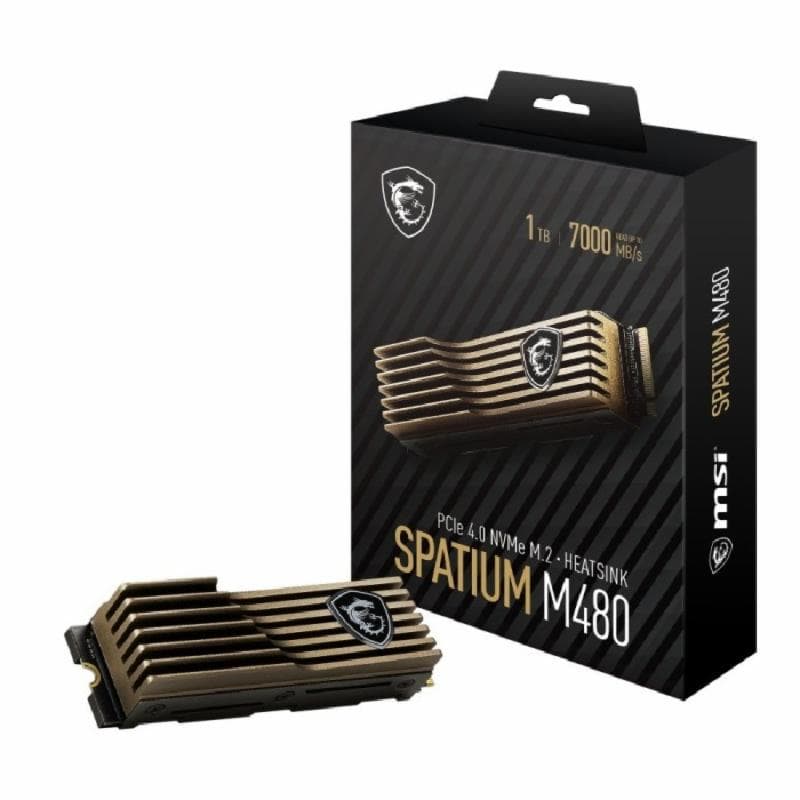 MSI SPATIUM M480 1TB HS PCIe 4.0 NVMe M.2