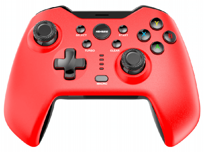 NYK NEMESIS ATLAS GPW700 (RED) Gamepad Wireless 2.4Ghz with Macro