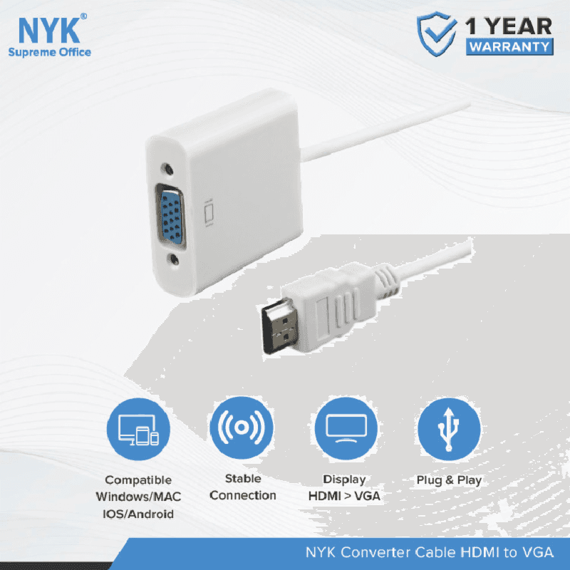 NYK HDMI TO VGA CONVERTER