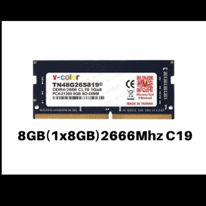 V-COLOR SODIMM 8GB DDR4 2666MHZ