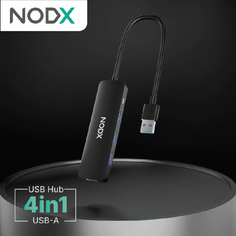 NODX Xport Basic USB Hub 4 in 1 USB-A