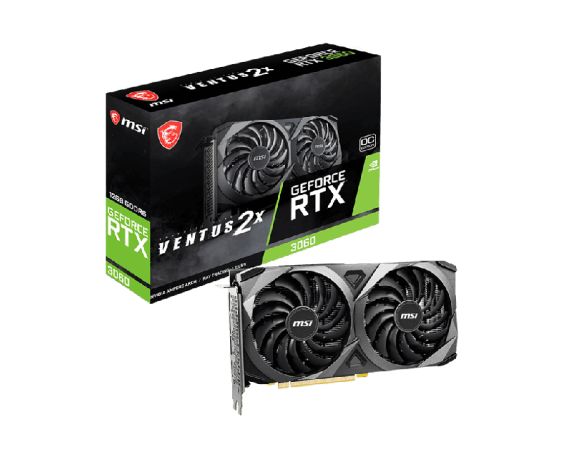 MSI GeForce RTX 3060 VENTUS 2X 12G OC GDDR6