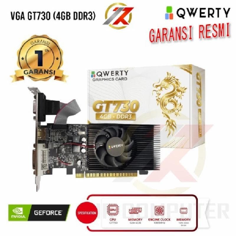 QWERTY GT 730 4GB DDR3