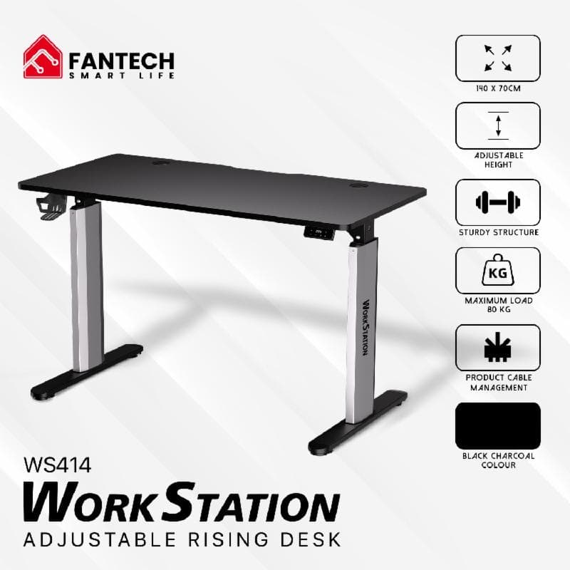FANTECH DESK WORK STATION WS414 Work Station Adjustable Rising Desk