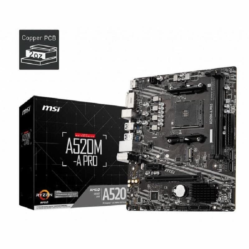 MSI A520M-A PRO DDR4 Socket AM4