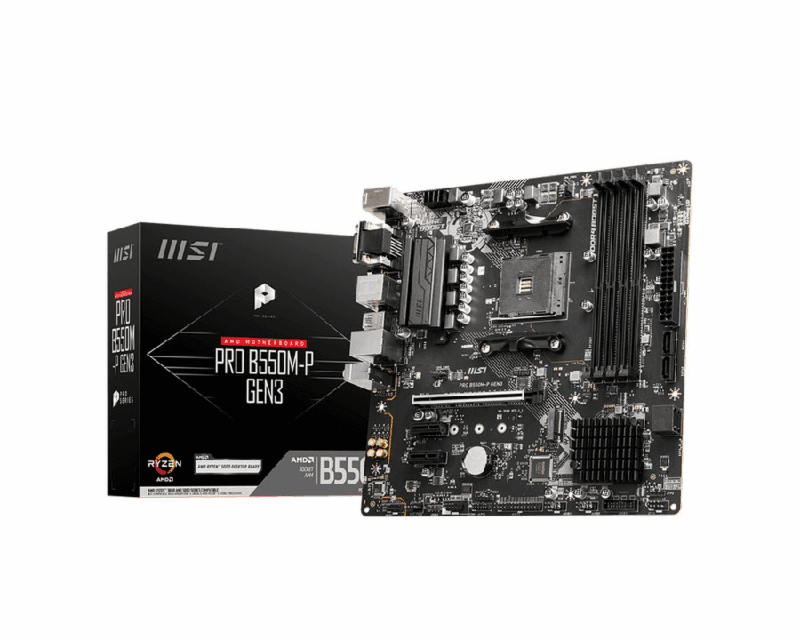 MSI PRO B550M-P GEN3 DDR4 Socket AM4