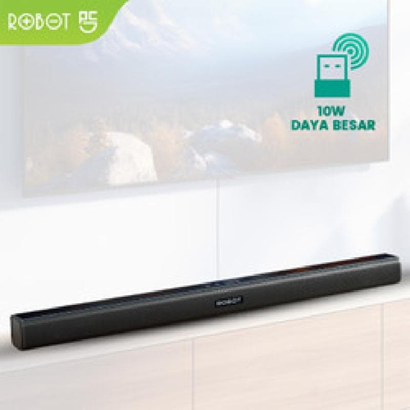 ROBOT RB590 Soundbar Speaker TV Wireless 5.3 Home Theater Dual Connect