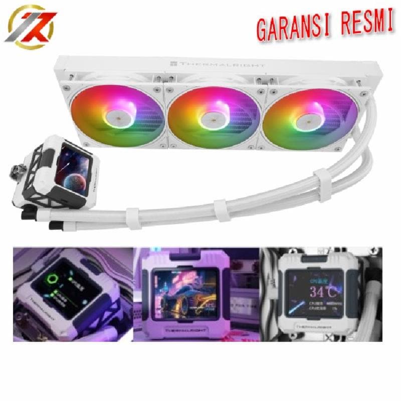 THERMALRIGHT Frozen Warframe 360 WHITE ARGB w/ LCD Display CPU AIO Water Cooling