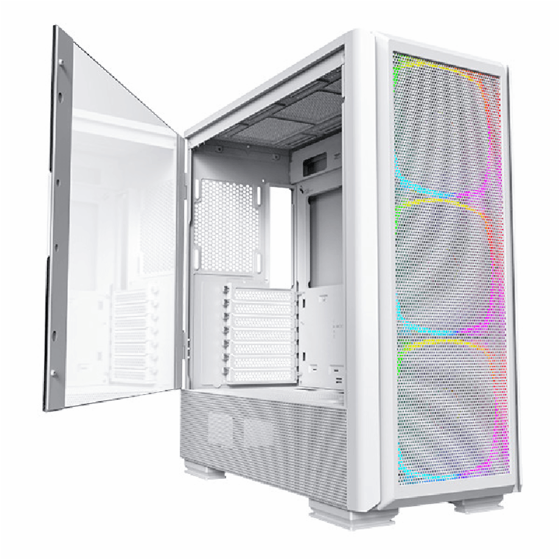MONTECH SKY TWO GX (WHITE) Mid Tower E-ATX Case FREE 3 FAN ARGB 14CM