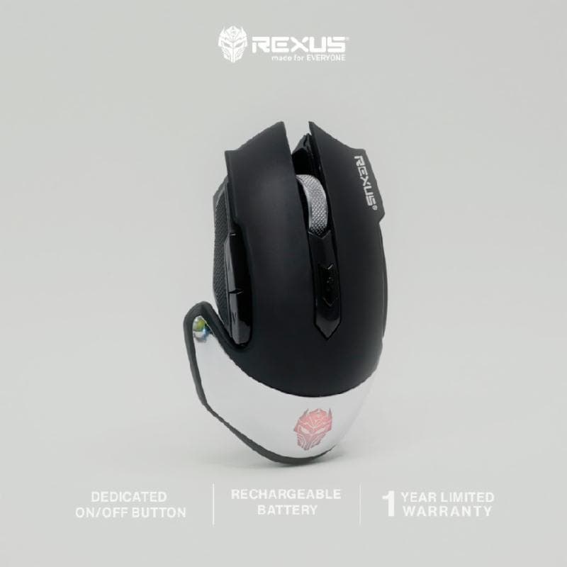 REXUS XIERRA RX-108 Wireless Rechargeable Gaming Mouse