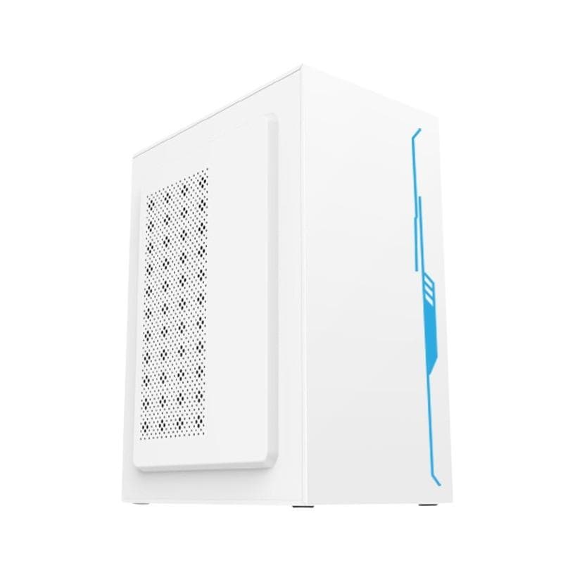 POWER UP AEROMAX AM 565 X (WHITE) m-ATX Case include PSU 500W