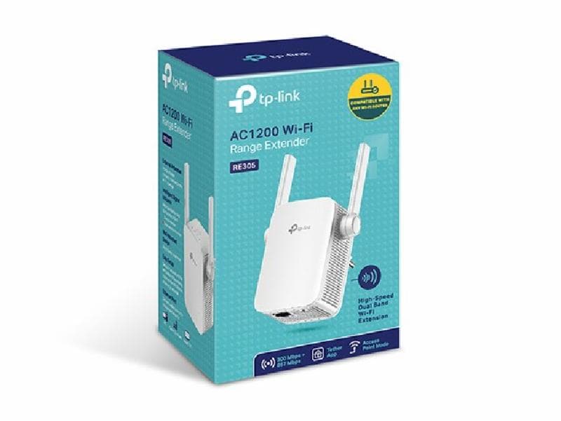 TP-LINK RE305 AC1200 5GHz Wi-Fi 5 Dual Band Wireless Range Extender