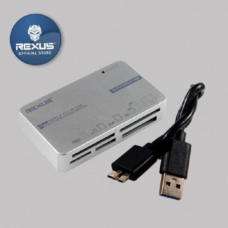 REXUS RXC308 USB 3.0 Card Reader All in 1 Multi Card Reader