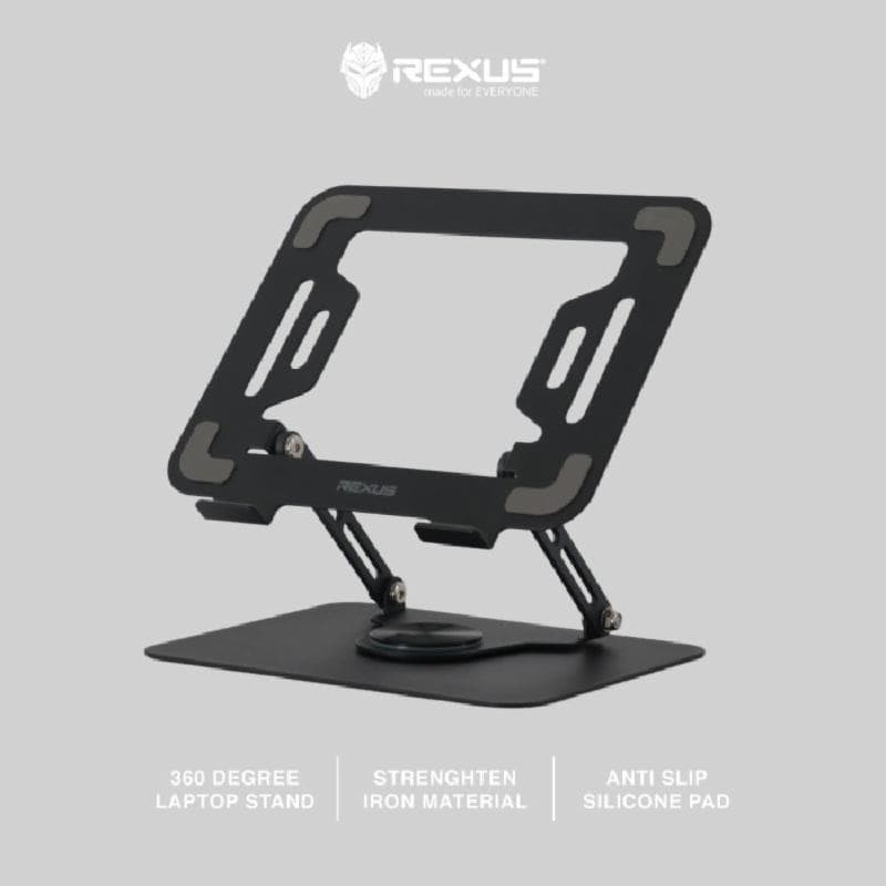 REXUS FP02 DECHA 360 ROTARY METAL LAPTOP STAND