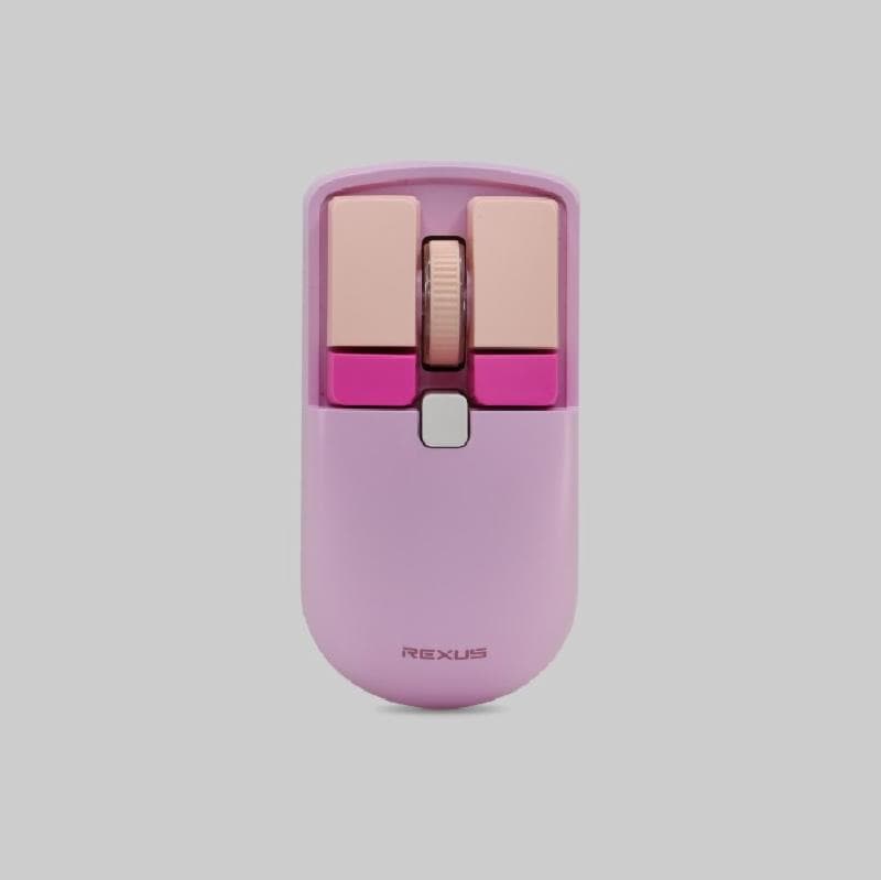 REXUS QB400 (LILAC) MOUSE DUAL MODE WIRELESS BLUETOOTH