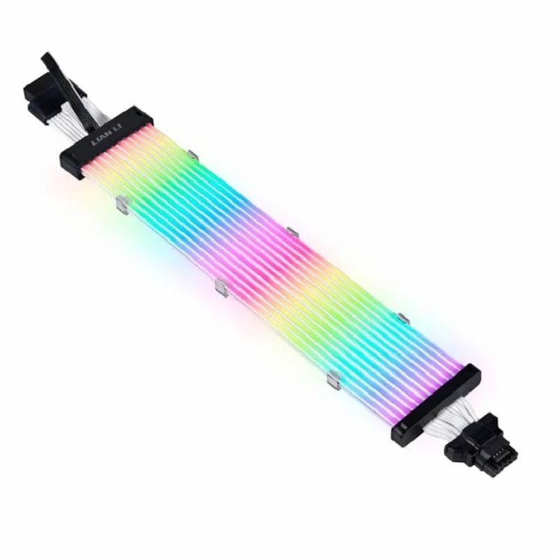 LIAN LI STRIMER PLUS V2 ARGB 12 LIGHT - 12+4-PIN GPU EXTENSION CABLE FOR RTX 40 SERIES - PW16-12PV2