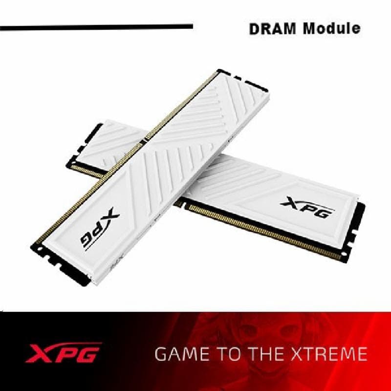 ADATA XPG D35 16GB (2x8GB) (WHITE) DDR4 3200MHZ DUAL CHANNEL