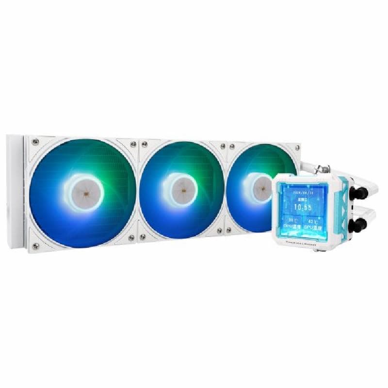THERMALRIGHT Frozen Warframe PRO 360 WHITE ARGB w/ LCD Display CPU AIO Water Cooling