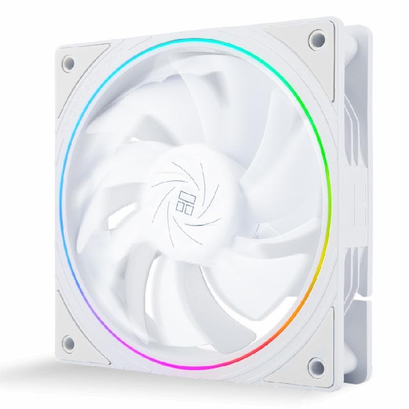 THERMALRIGHT TL-S12W ARGB WHITE 120mm PWM FAN (BULK PACKAGE)