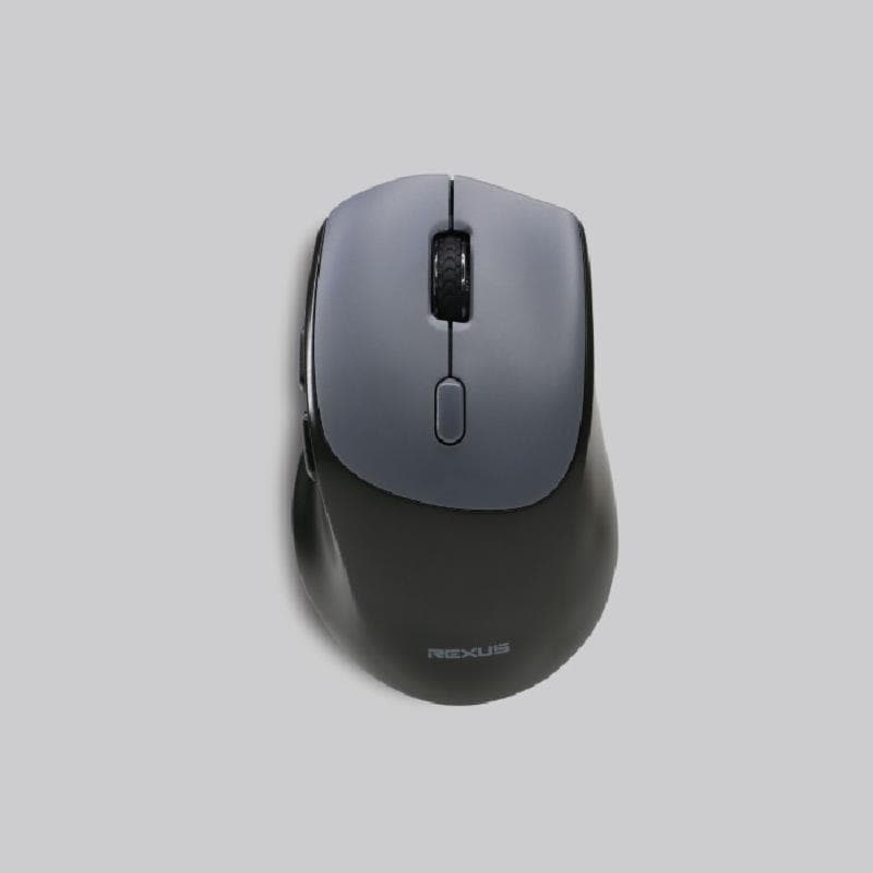 REXUS QB300 BLACK MOUSE DUAL MODE WIRELESS BLUETOOTH