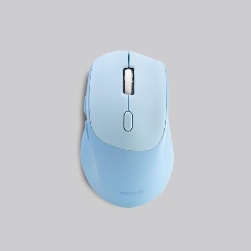 REXUS QB300 BLUE MOUSE DUAL MODE WIRELESS BLUETOOTH