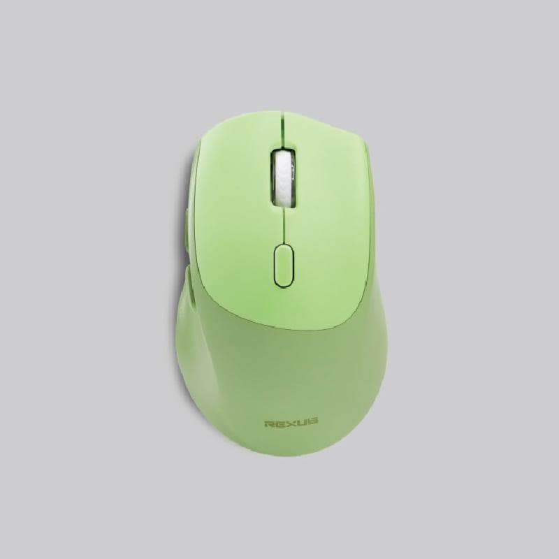 REXUS QB300 GREEN MOUSE DUAL MODE WIRELESS BLUETOOTH