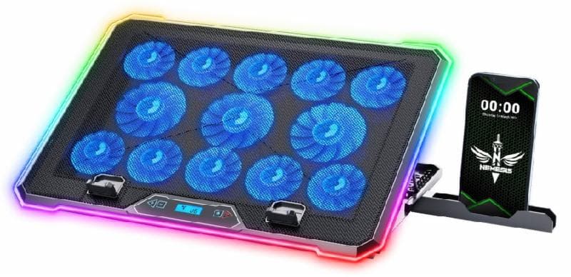 NYK NEMESIS X13 SNOWBREEZE 13 FAN (BLACK) COOLER NOTEBOOK