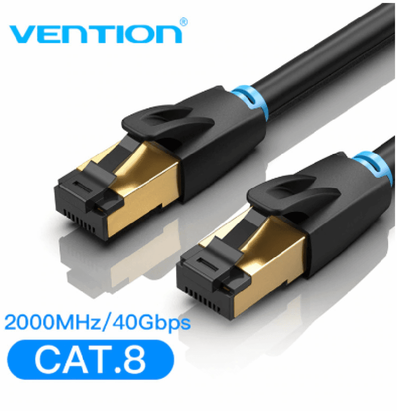 VENTION IKKBK KABEL LAN Cat8 SFTP Patch 8M Black