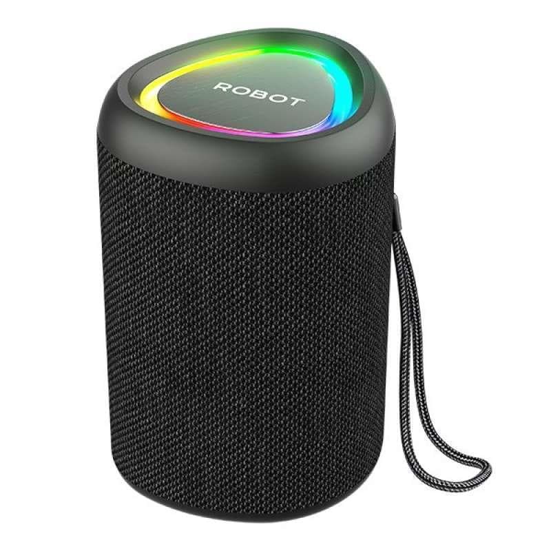ROBOT RB120 (Black) Speaker Bluetooth 5.3 RGB Waterproof IPX4 Portable