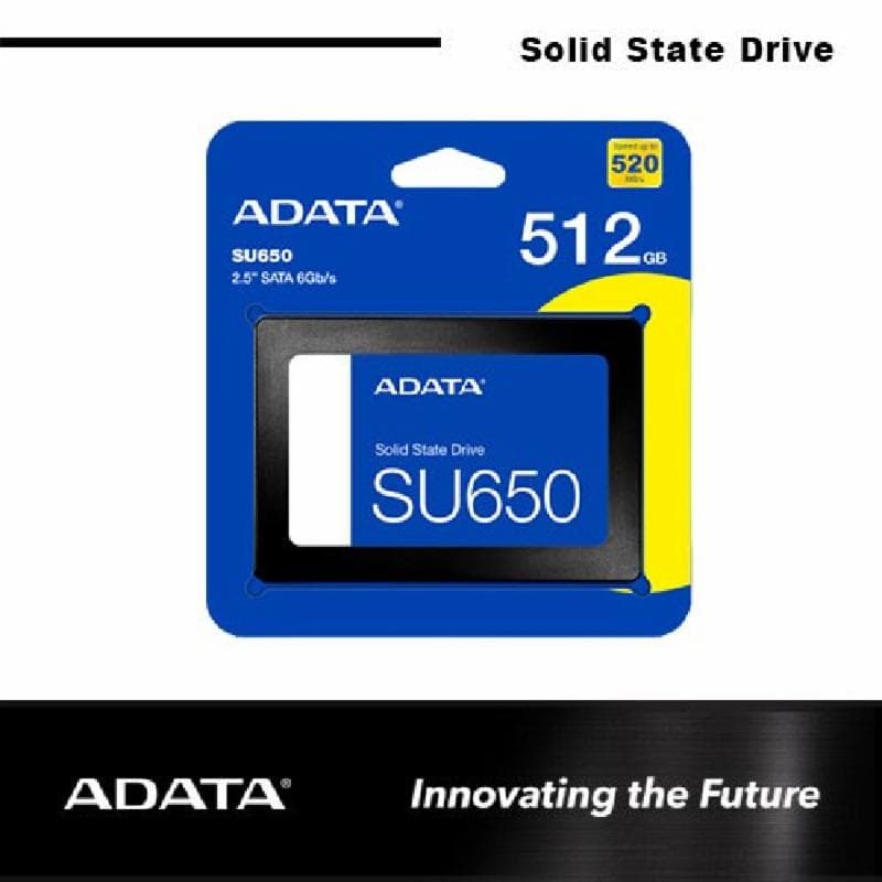 ADATA SSD SU650 512GB SATA III