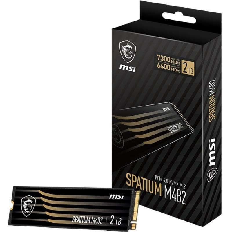 MSI SPATIUM M482 2TB PCIe 4.0 NVMe M.2