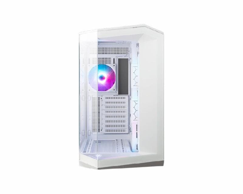 MSI MAG PANO 100R PZ (WHITE) - ATX Case Include 4 Fan ARGB