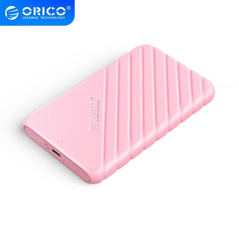 ORICO 25PW1C-C3-BL-EP (PINK) 2.5 inch USB3.1 Gen1 Type-C Hard Drive Enclosure
