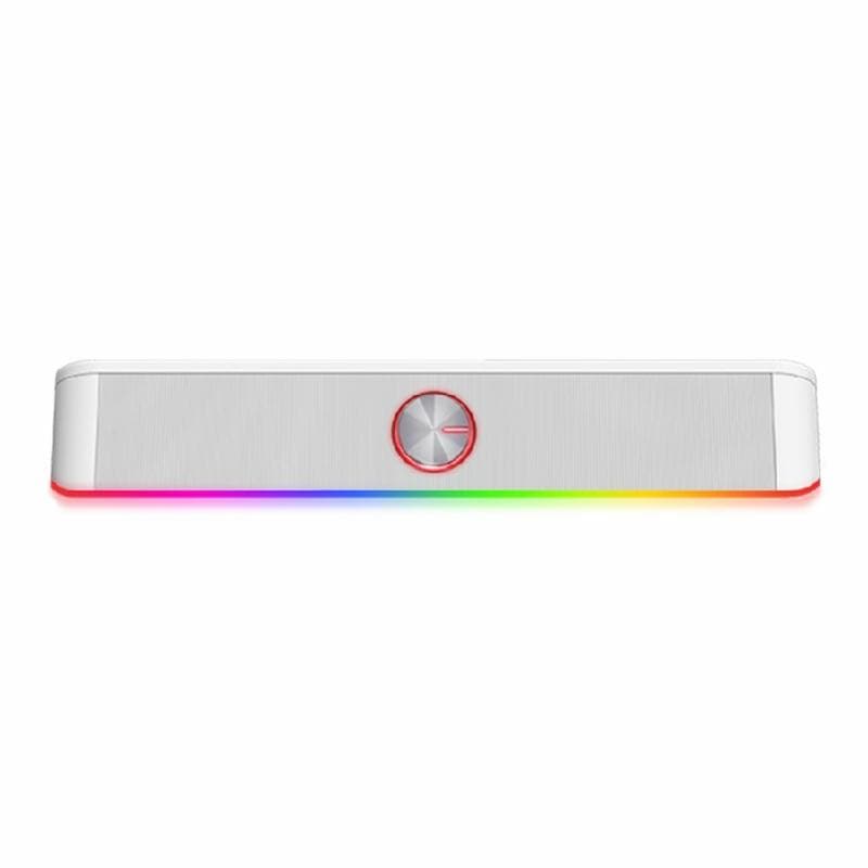 NYK Nemesis X65 Pro (WHITE) Quantum Soundbar Gaming Speaker RGB