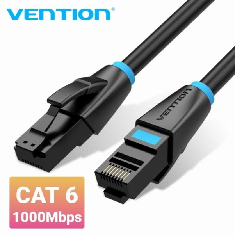 VENTION IBKBF KABEL LAN Cat.6 UTP Patch Cable 1M Black