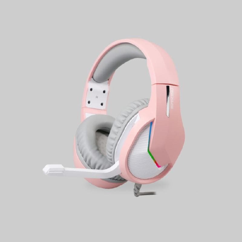 REXUS VONIX F80 (PINK) HEADSET GAMING RGB
