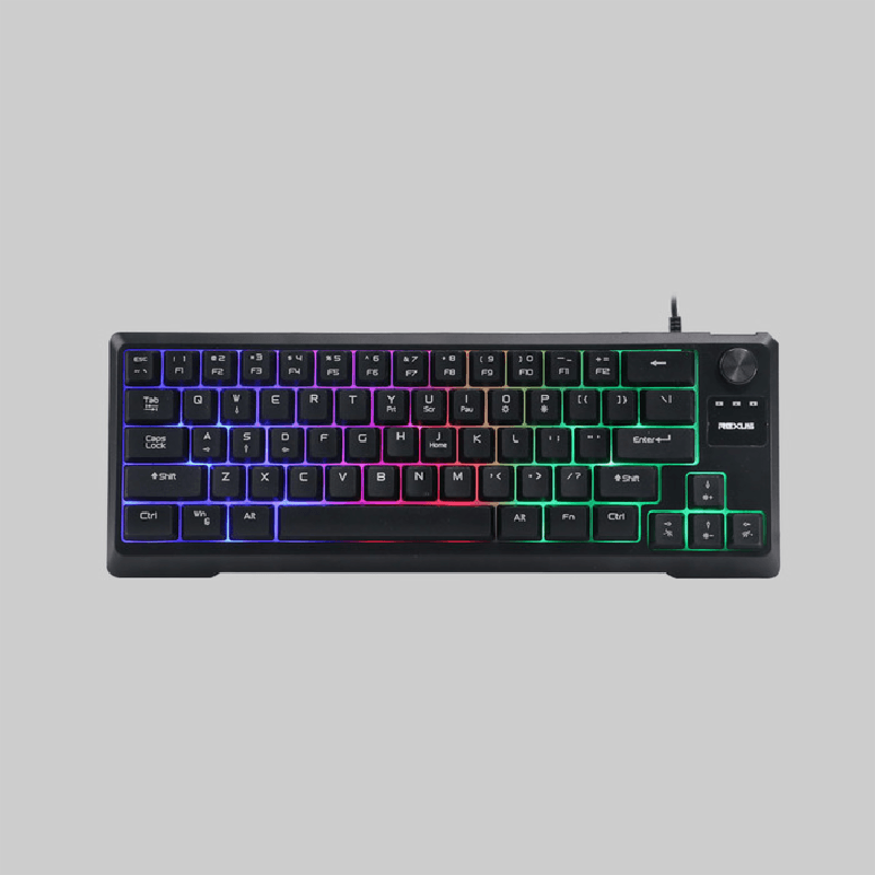 REXUS BATTLEFIRE K65M (BLACK) KEYBOARD GAMING MINI