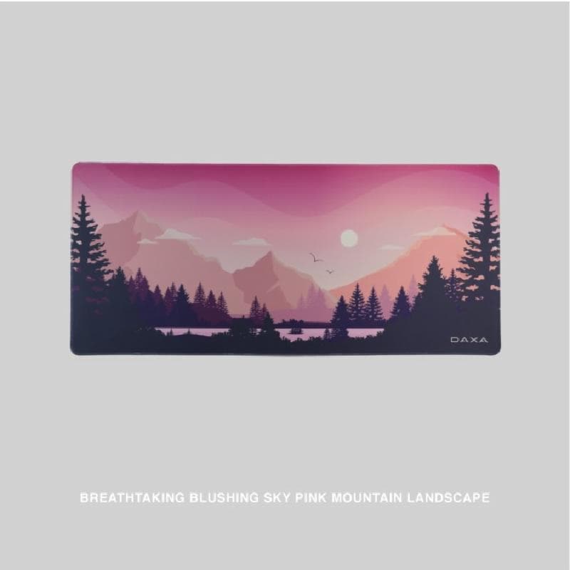 REXUS DAXA BLUSHING SKY DX-MD1 900X400X4MM MOUSEPAD