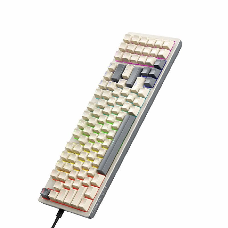 GAMEN TITAN 7 (Cream) Red Switch Gaming Mechanical Keyboard