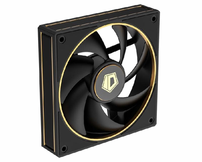 ID-COOLING AF-127-GDL GOLD BLACK 120mm PWM Fan