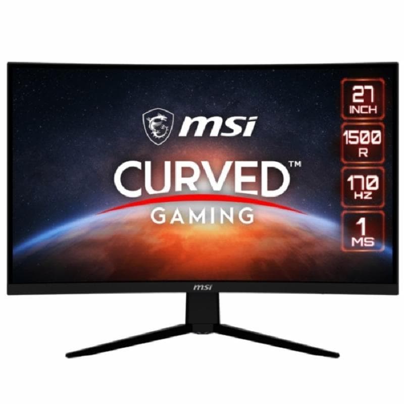 MSI G273CQ 27" inch 2K QHD VA 1500R 170Hz 1ms Curved Gaming Monitor