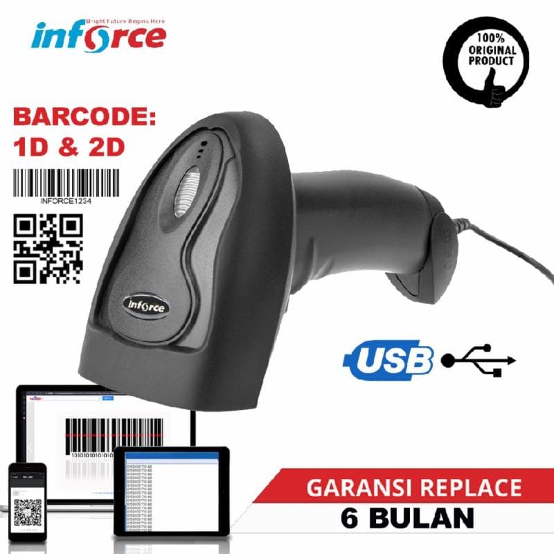 INFORCE T220 1D/2D SCANNER BARCODE