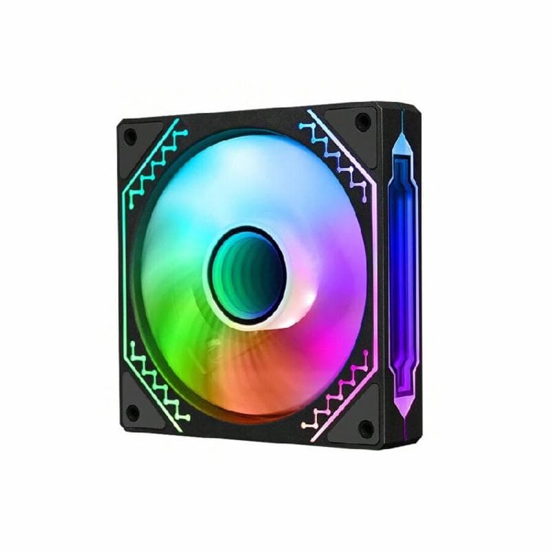 AIGO AIR12S (BLACK) REVERSE ARGB Fan Case 120 mm