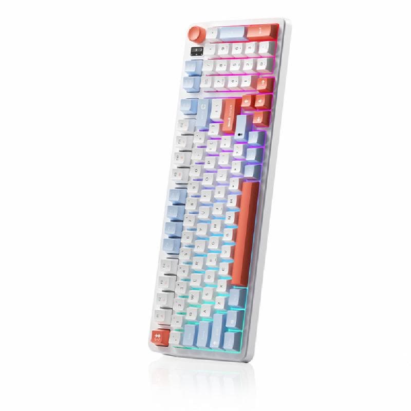 GAMEN GK300 (WHITE) MEMBRANE GAMING KEYBOARD 94KEY WITH KNOB
