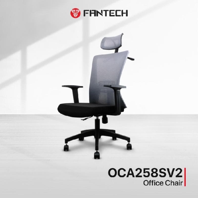 FANTECH OCA258SV2 (GREY) OFFICE CHAIR