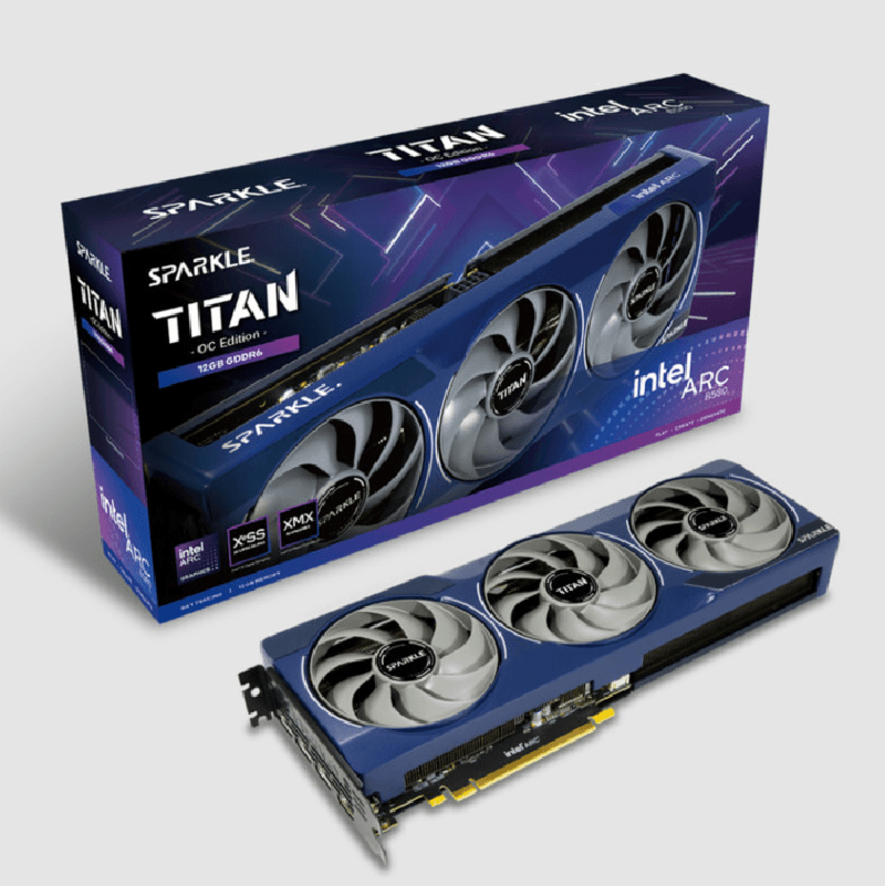 SPARKLE INTEL ARC B580 TITAN OC 12GB GDDR6