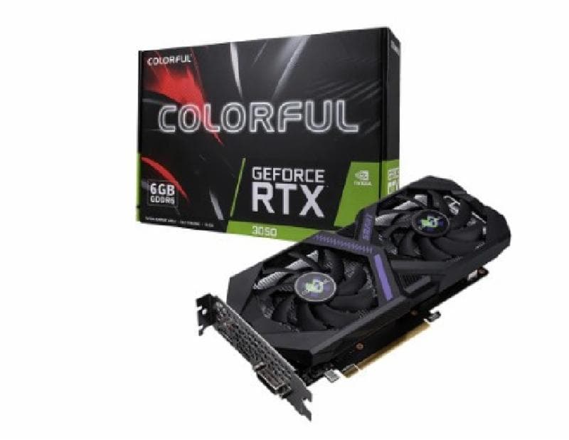 COLORFUL RTX 3050 6GB GDDR6 V3-V DUAL FAN
