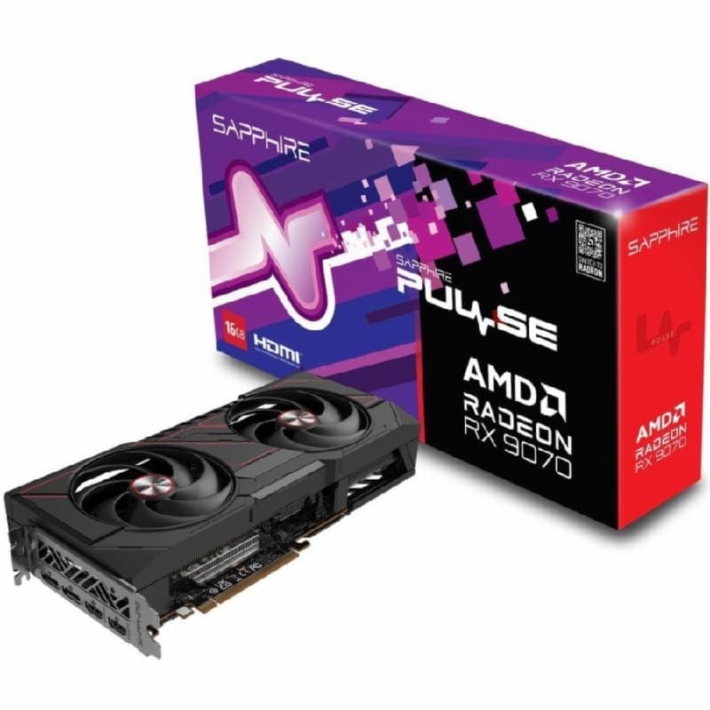 SAPPHIRE PULSE RX 9070 16GB GDDR6
