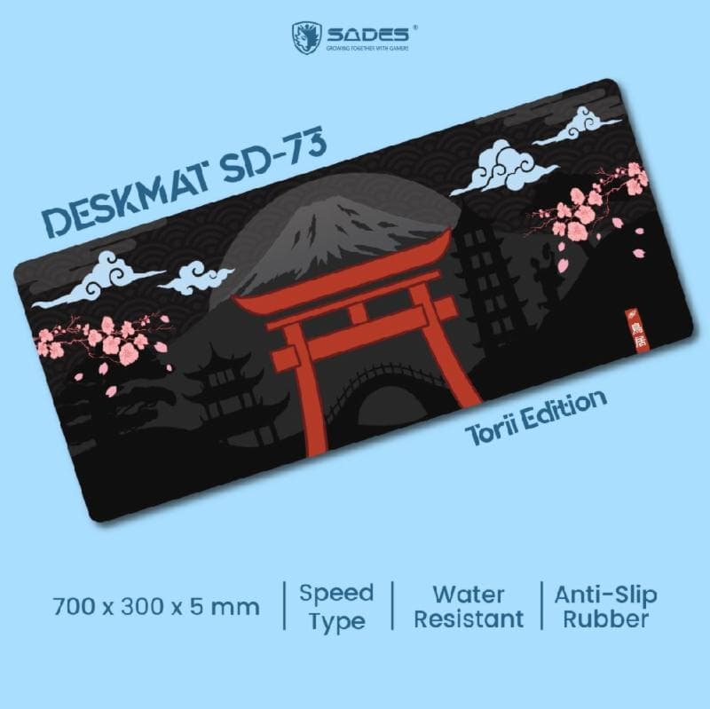 SADES SD-73 Torii Edition Deskmat Mousepad Gaming